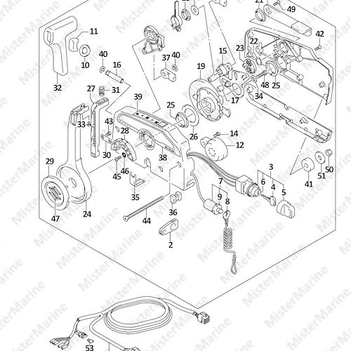 FIG.450B (1-G-13) REMOTE CONTROL (DF9.9AR P01)