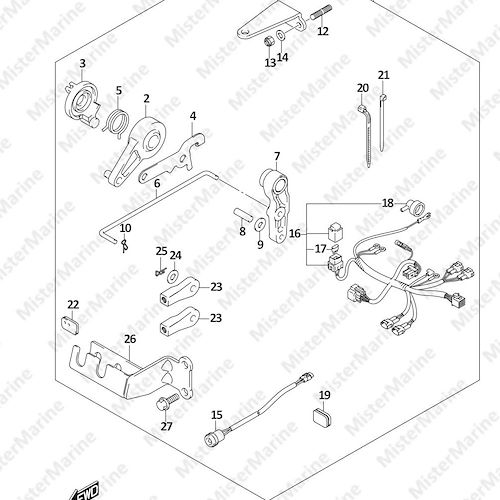 FIG.513A (1-H-5) OPT:REMOTE CONTROL PARTS (DF8A P01)