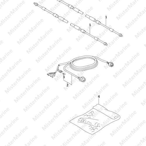 FIG.515C (1-H-9) OPT:REMOCON CABLE (DF9.9A P01)