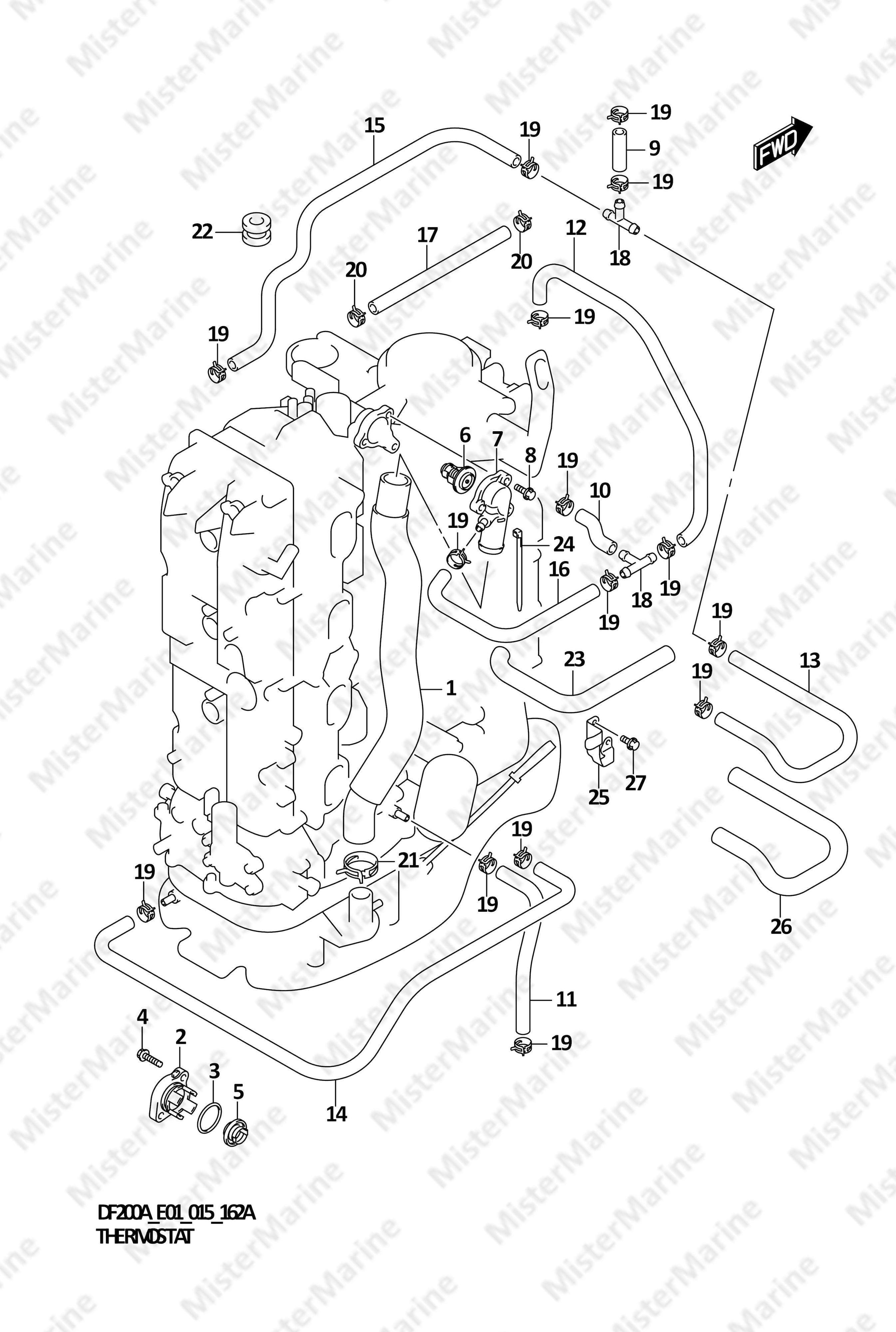FIG.162A (1-D-7) THERMOSTAT
