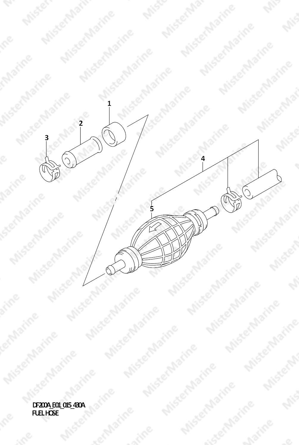 FIG.430A (1-I-6) FUEL HOSE
