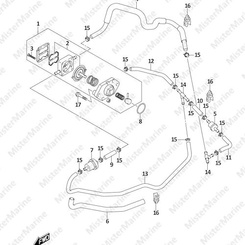 FIG.146A (1-B-9) FUEL PUMP (DF4A)