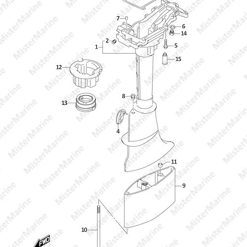 FIG.405A (1-C-7) DRIVE SHAFT HOUSING